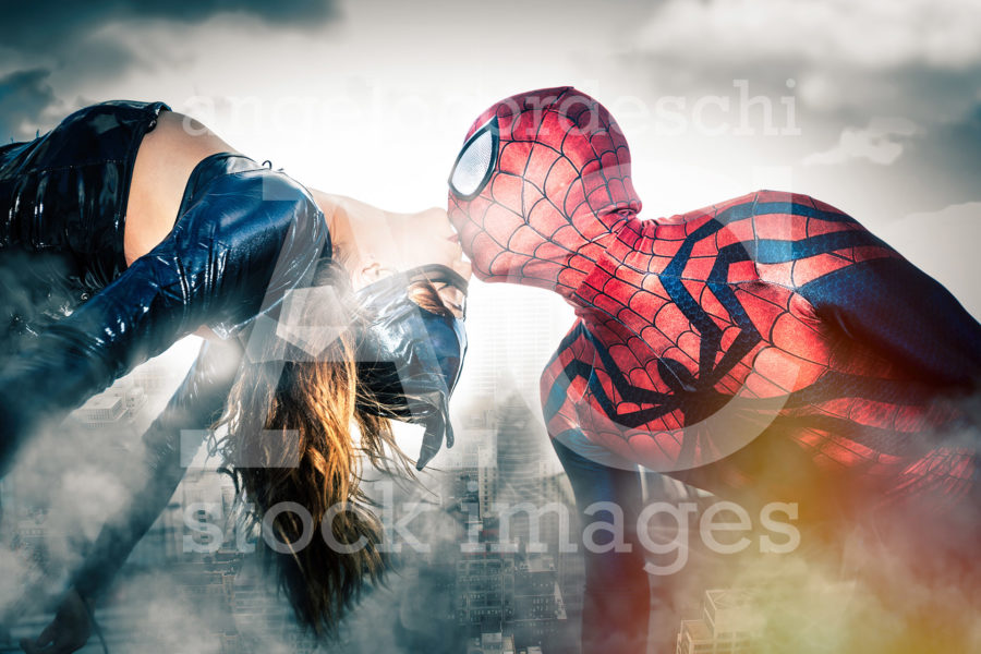 Spiderman Catwoman New York