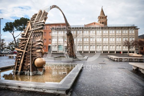 Arch Of The Founding Fathers In Piazza Garibaldi By Sculptor And Angelo Cordeschi