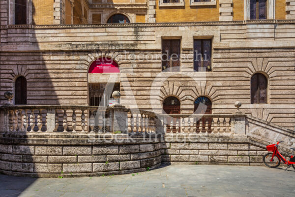 Exhibition museum inside a historic building in the city center of Rome in Italy. - Angelo Cordeschi