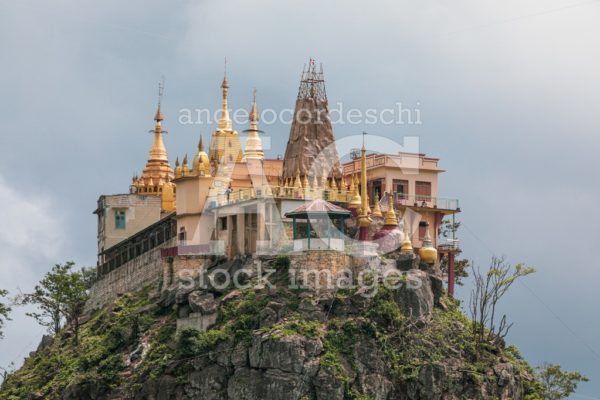 Mont Popa Monastery. Mount Popa Is An Extinct Volcano 1518 Metr Angelo Cordeschi