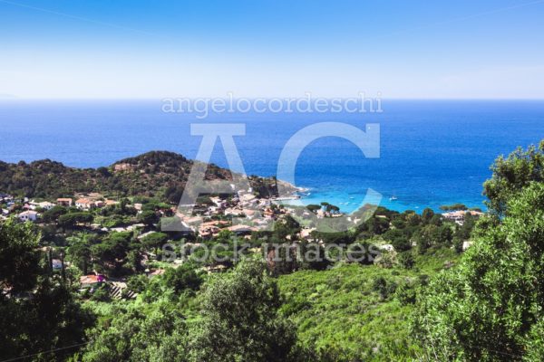 Seashore Coastline With Beach And Rocks And Rocky Slope Of The I Angelo Cordeschi