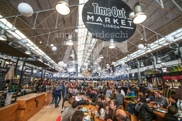 Time Out Market Lisboa Is A Food Hall Located In The Mercado Da Angelo Cordeschi