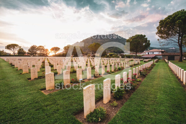 War Memorial Canadian Tombstone With Epitaph. Commonwealth Cemet Angelo Cordeschi